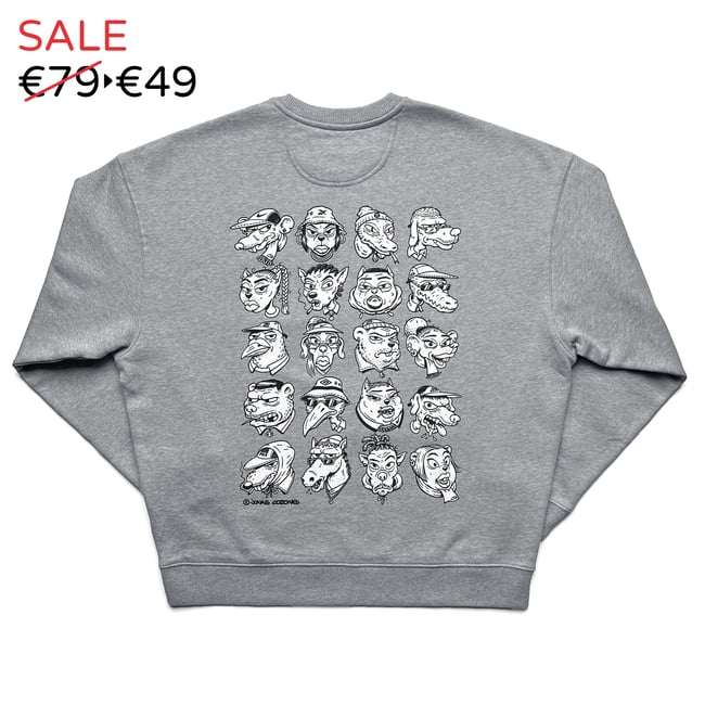 Faces Sweatshirt