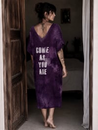Image 1 of 💄  IBIZA Hand-Dyed Cotton Maxi Dress – “COME AS YOU ARE”