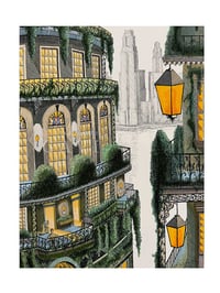 Image 1 of French Quarter Skyscrapers II (In Color)