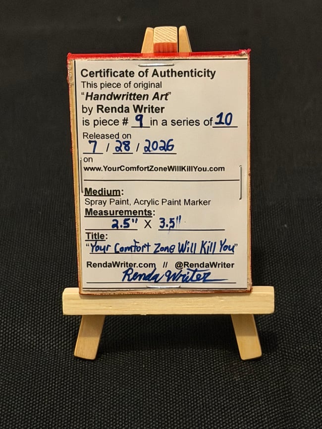 2.5” x 3.5” Mini Canvas / Series of 10 - Released on 7/28/26