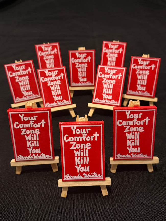 2.5” x 3.5” Mini Canvas / Series of 10 - Released on 7/28/26
