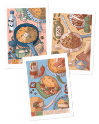 Image 1 of Les recettes illustrées (trois au choix)