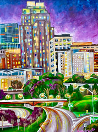 Downtown Raleigh Canvas
