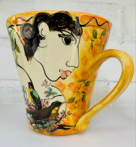 Image of Orange tall mug
