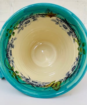 Image of Turquoise tall mug