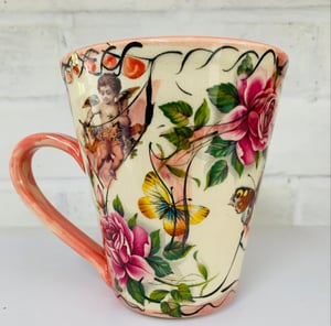 Image of Tall pink mug