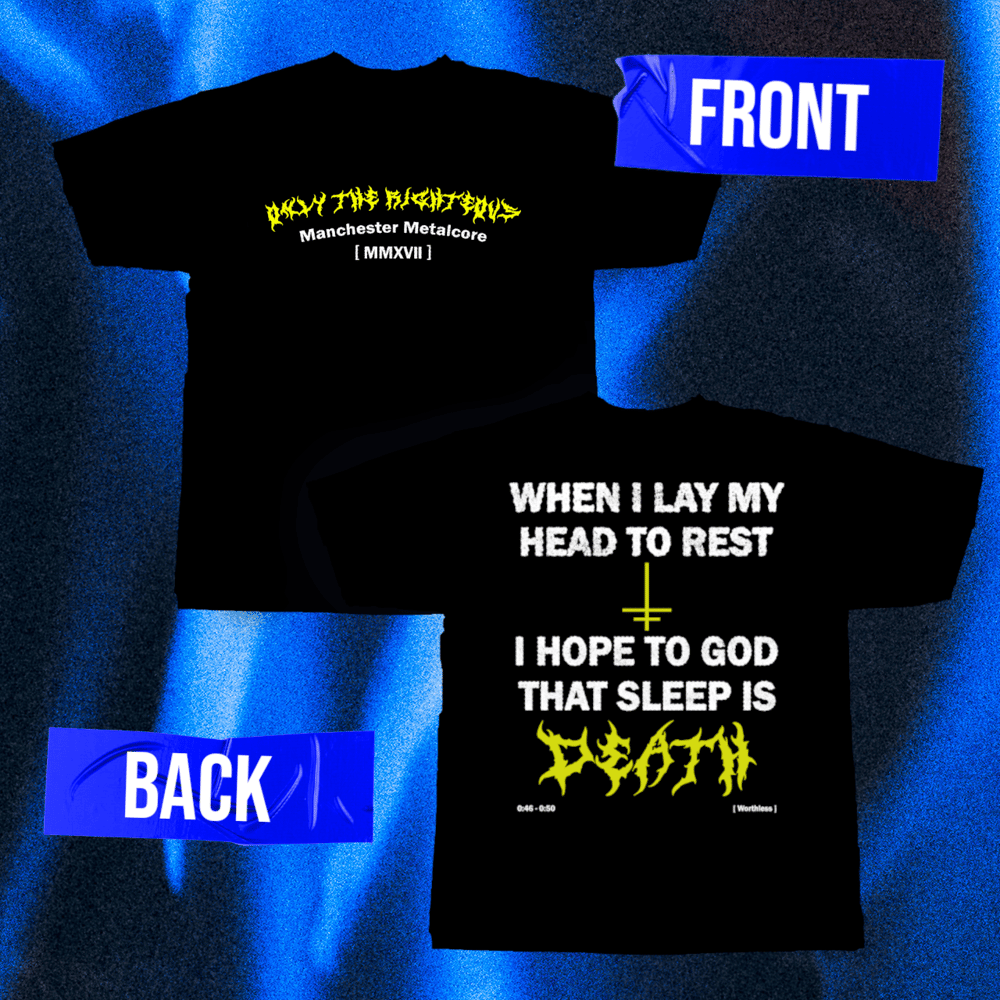 Image of Manchester Metalcore Shirt