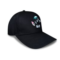 Image 4 of "Jolly Kid" Mascot Snapback - (Black/Pink)