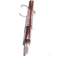 Image 1 of HEALER'S  HEALER WAND - Akashic Pink Lemurian - 11