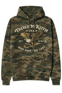 Trever M. Keith Eagle Hoodie