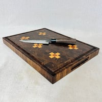 Image 2 of Black Dahlia Deluxe End Grain Cutting Board