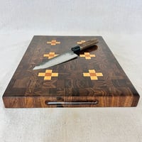 Image 3 of Black Dahlia Deluxe End Grain Cutting Board