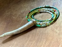 Image 9 of Beaded Antler necklace