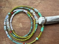 Image 10 of Beaded Antler necklace