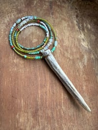 Image 20 of Beaded Antler necklace