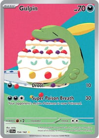 Gulpin - 154/142 - SV07: Stellar Crown - Near Mint