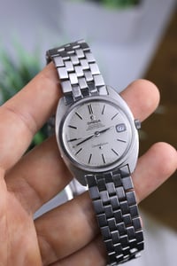 Image 2 of 1969 Omega Constellation 168.017 - Gerald Genta "C-Shape" design - All original with box