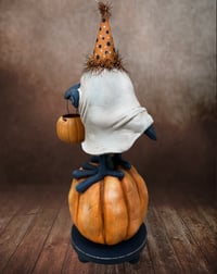 Image 3 of  Lil' Ghostie Crow (Orange Hat)