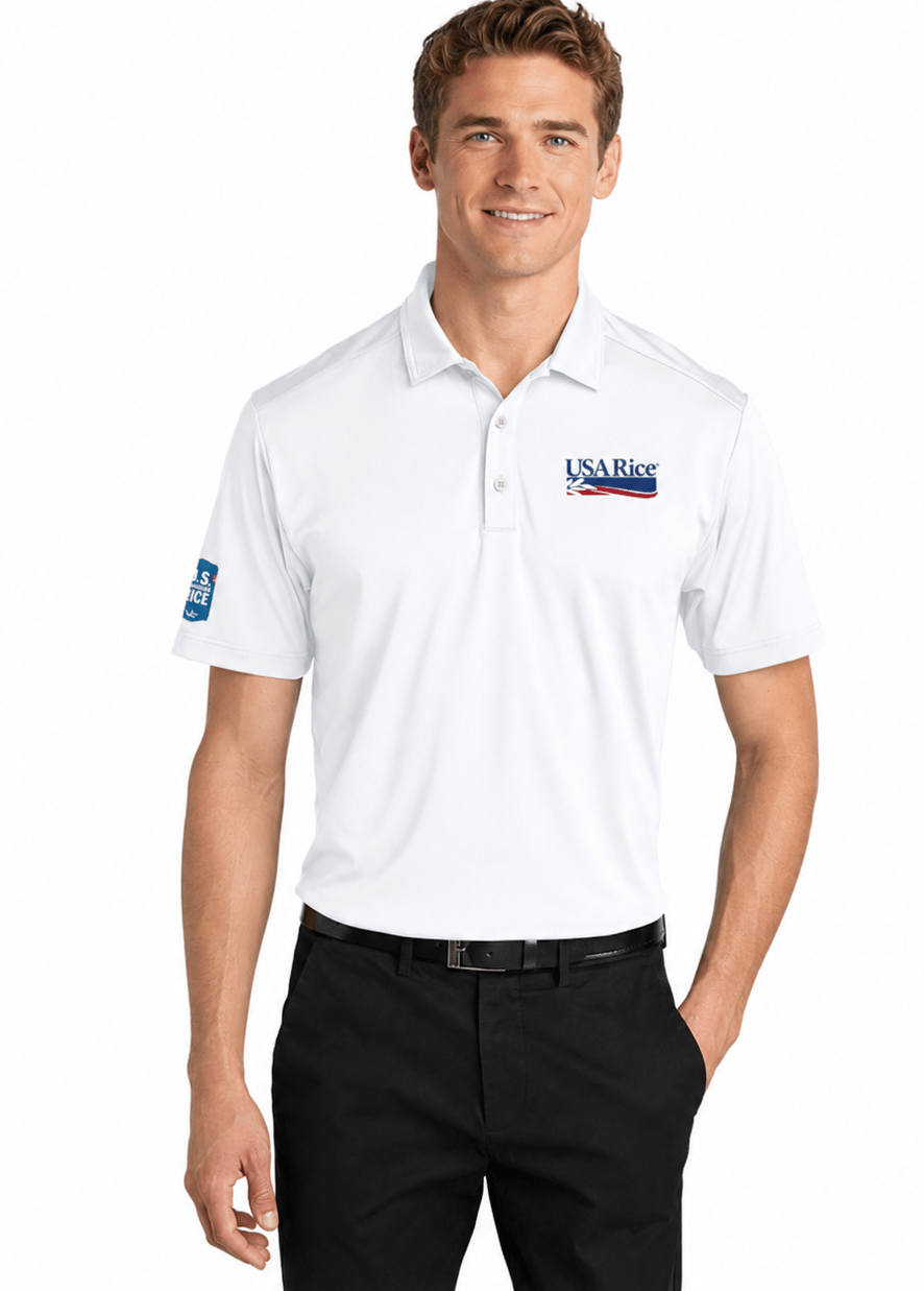 Image of USA Rice Golf Polo