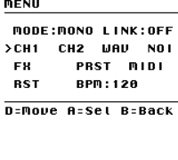 Image 2 of GB POLY-4M - 4 Channel MIDI Synthesizer for the GameBoy - Downloadable ROM - (Arduinoboy Compatible)