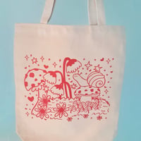 Image 1 of Magical Snail Tote Bag