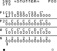 Image 3 of STUTTER - Reactive Glitch Sequencer for Gameboy - Downloadable ROM - V46