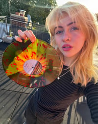 Image 3 of Telescope LP - Green & Red Splatter 