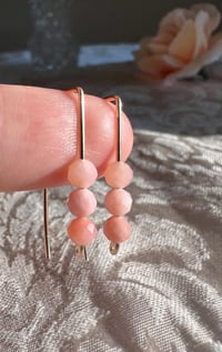 Image 2 of Opal Gemstone Earrings, 14k Gold-Filled