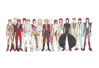 Image 1 of David Bowie Fashion Greetings card 