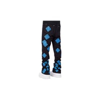 Image 3 of Guapi Royal Blue Icon Stacked Denim