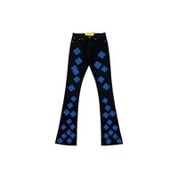 Image 1 of Guapi Royal Blue Icon Stacked Denim