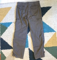 Image 9 of Sage de Cret garment dyed military pants, made in Japan, size L (34”)