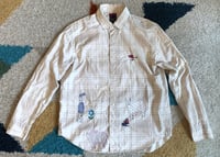 Image 1 of Bru Na Boinne striped graphic shirt, made in Japan, size 0 (fits M)