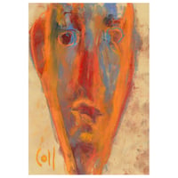 Image 1 of Stand - Sketchbook Drawing in Soft Pastels on Paper 