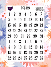 Image 9 of Date Dot Large B- B24