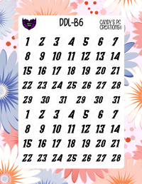 Image 7 of Date Dot Large B- B24