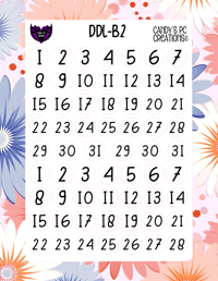 Image 3 of Date Dot Large B- B24