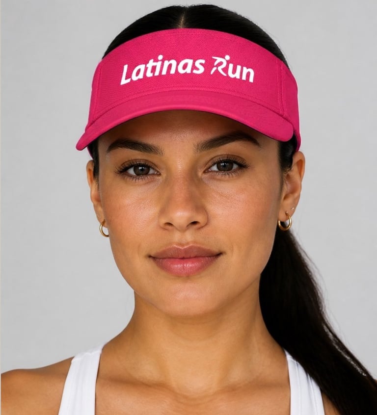 Latinas Run Visors - Ships Aug 20