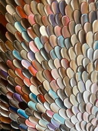 Image 3 of 'Telluric flow' - 76x76cm