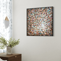 Image 7 of 'Telluric flow' - 76x76cm