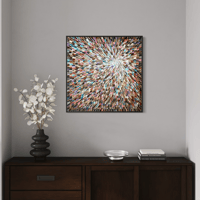 Image 8 of 'Telluric flow' - 76x76cm