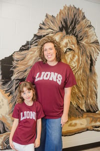 Image 1 of LIONS Maroon T-shirt