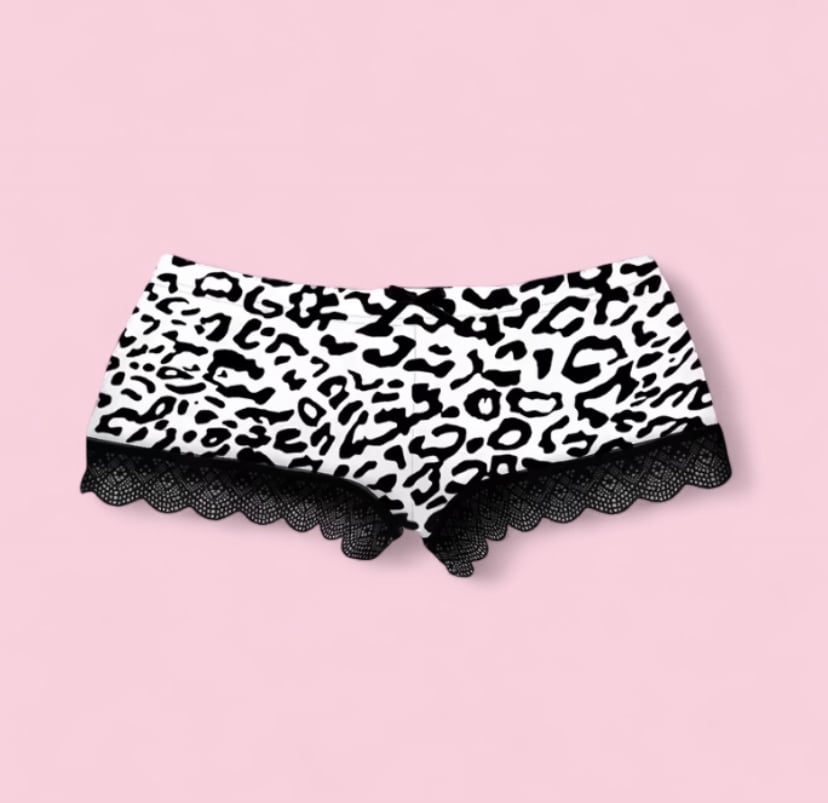 Image of Leopard shorts set  