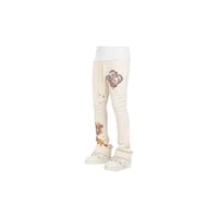 Image 3 of Guapi Cream Venemous Veins Sweat Pants 