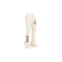 Image 4 of Guapi Cream Venemous Veins Sweat Pants 