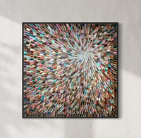 Image 2 of 'Telluric flow' - 76x76cm