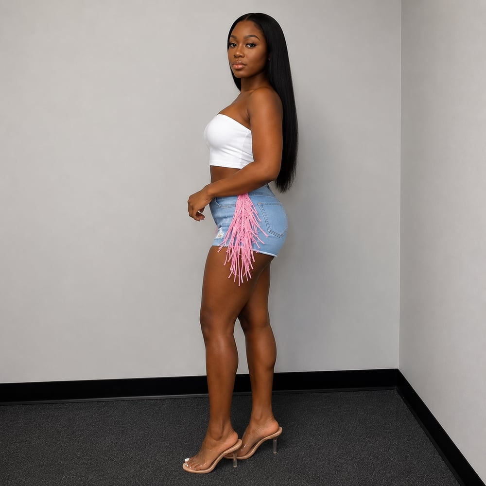 Image of Candy Denim Shorts 