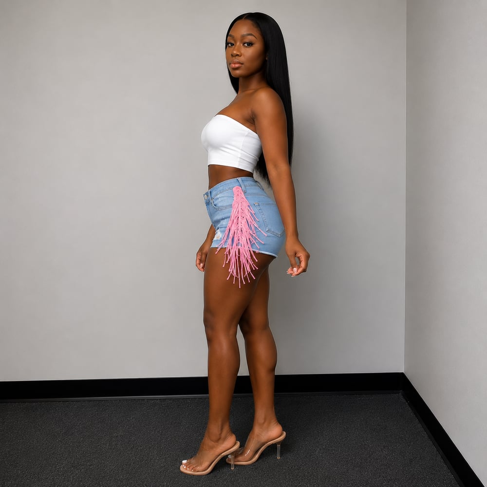 Image of Candy Denim Shorts 