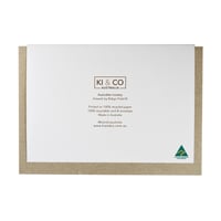 Image 2 of Australian made greeting card - Australian animal nursery