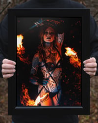 Image 1 of Fire Spinner - Fine Art Luster Print